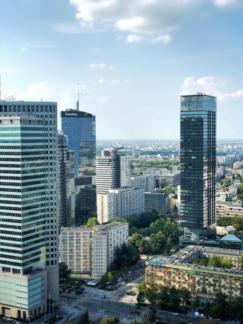 Warsaw Inside Solec With Private Parking Apartment Exterior foto